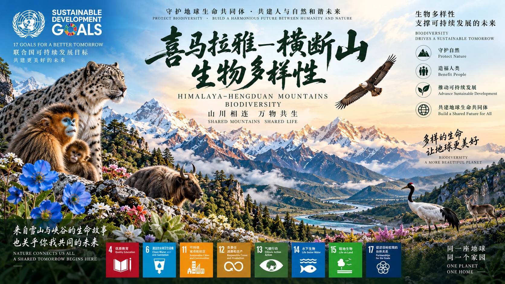 Himalaya–Hengduan Mountains biodiversity programme visual